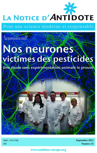 santé humaine expérimentation animale antidote europe