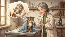 chat triste veterenaire